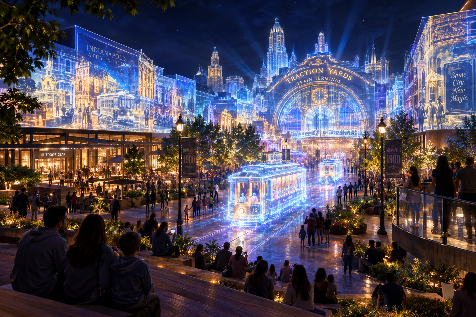 Concept rendering of Traction Yards